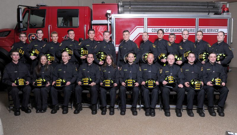 New Firefighter Graduates In The County - My Grande Prairie Now