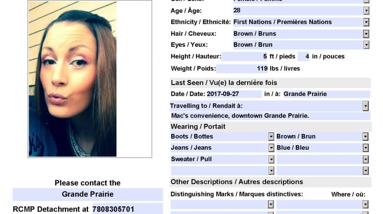 Update Missing Woman Found Safe My Grande Prairie Now 