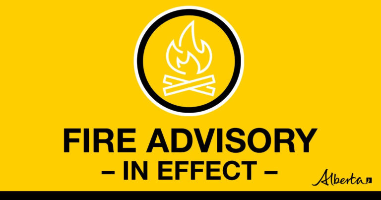 Grande Prairie Forest Area fire advisory in effect