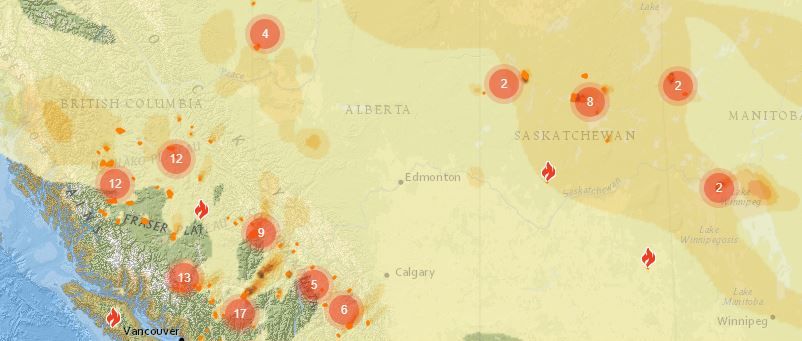 Wildfire Smoke Prompts Another Special Air Quality Statement My Grande Prairie Now 