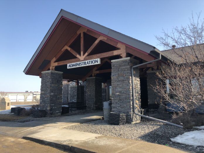 The County of Grande Prairie administration building & Council Chambers. (MyGrandePrairieNow.com staff)