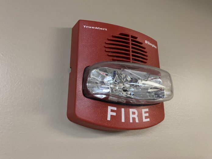 Fire alarm (Ethan Montague, MyGPNow staff)