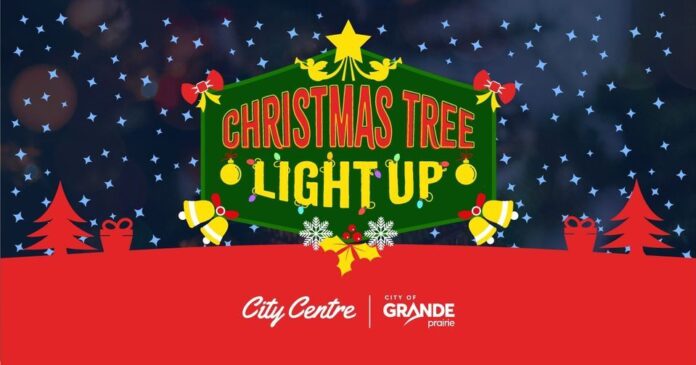 Christmas Tree Light-Up banner (Supplied, City of GP Facebook)