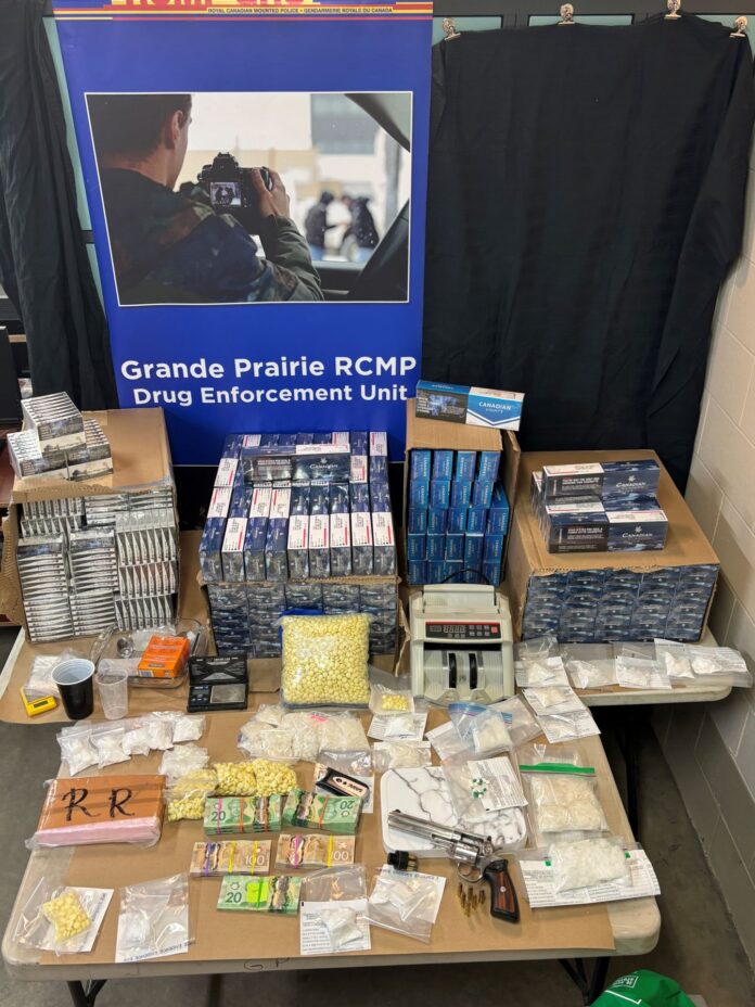 Items seized during the RCMP's search (Supplied, GP RCMP)