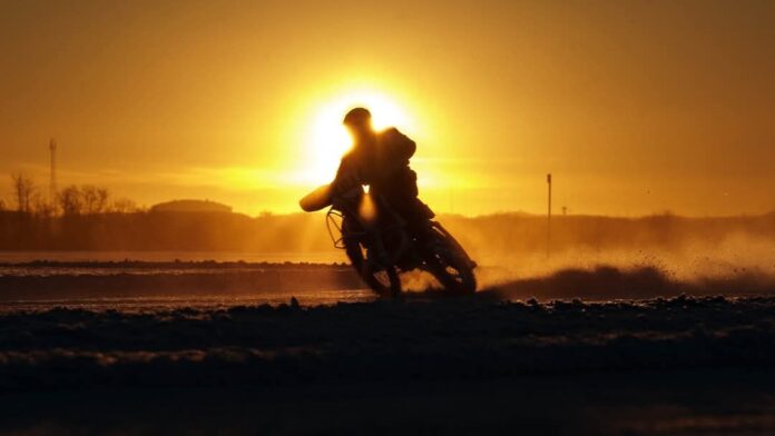 A racer during the Numb Bum event (Supplied, Darryl Haugen)