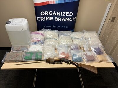 Items seized during the bust (Supplied, EPS)