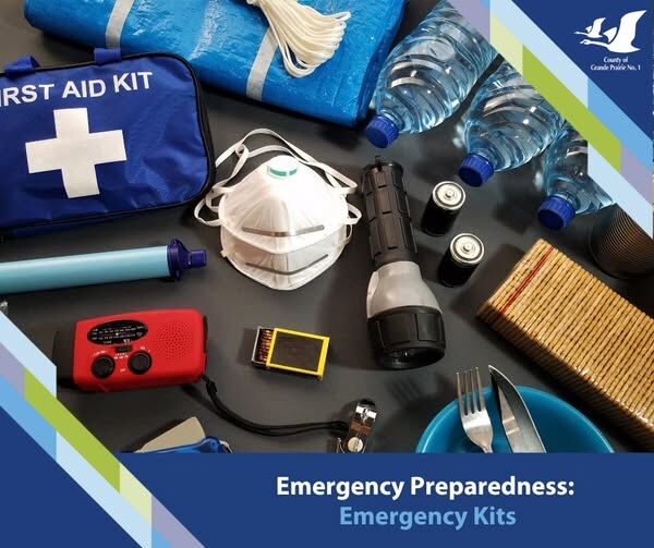 Emergency kit (Supplied, County of GP)